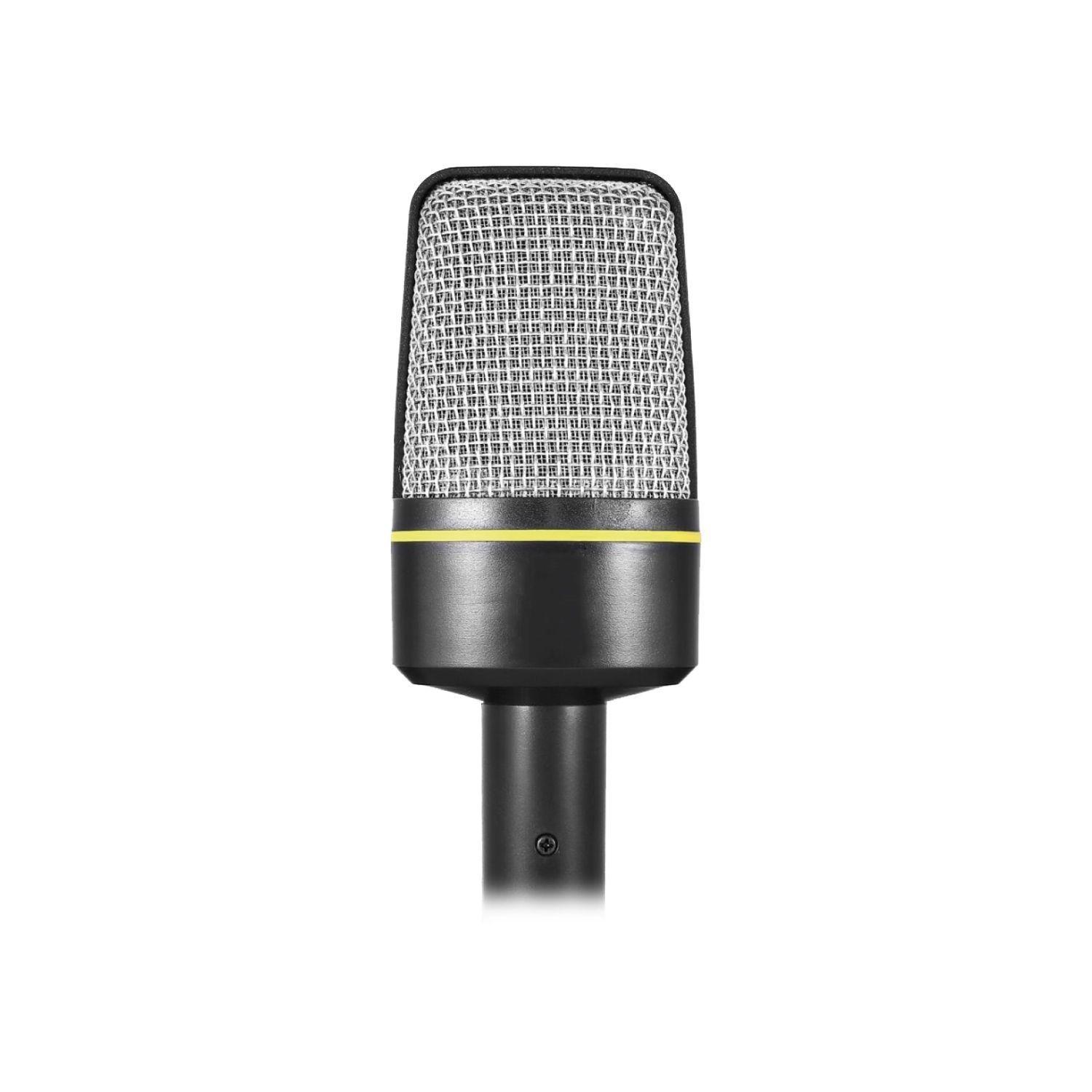 Microfono Multimedia Streaming Con Tripode Jack 3.5 Audiopro-1