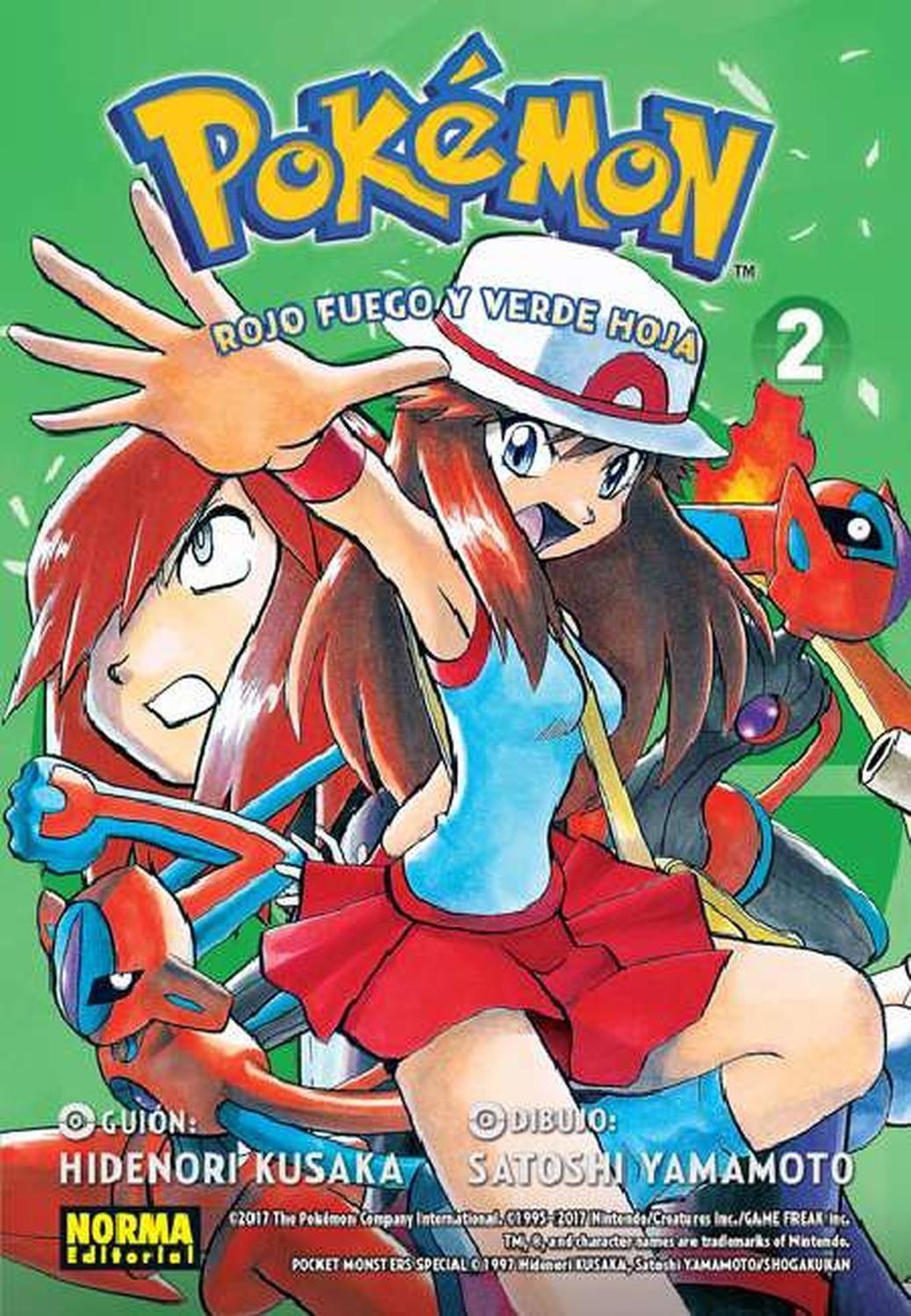 Manga Pokémon 14 - Rojo Fuego y Verde Hoja - Parte 02 - España-0