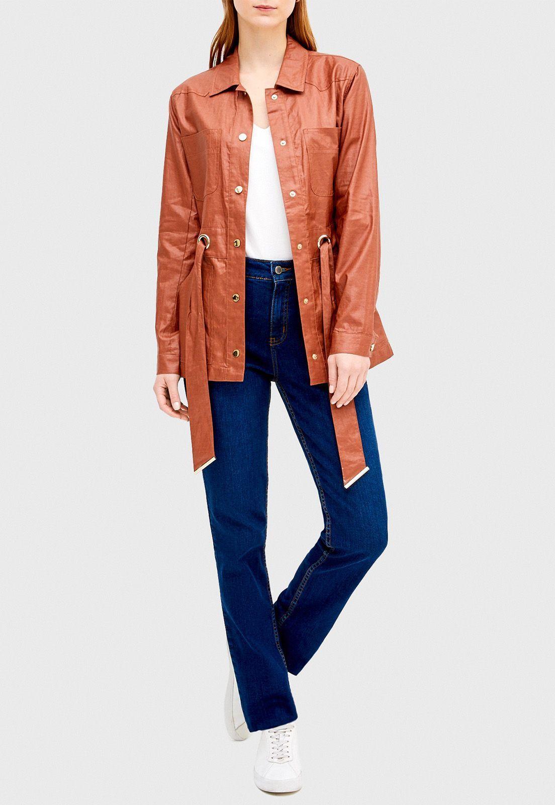 Chaqueta Chloe Café-0