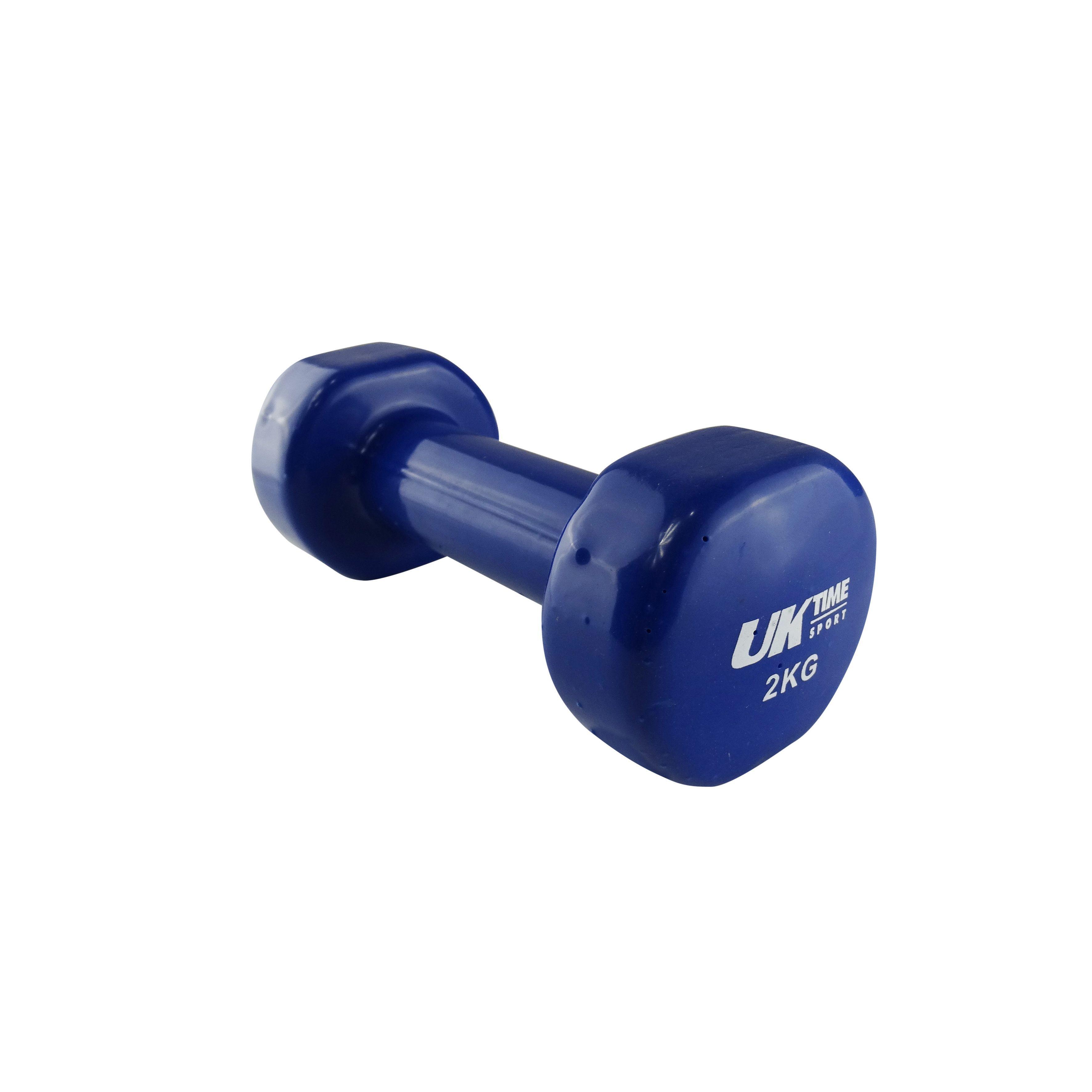 MANCUERNA HEXAGONAL VINILO COLORES 2KG-2