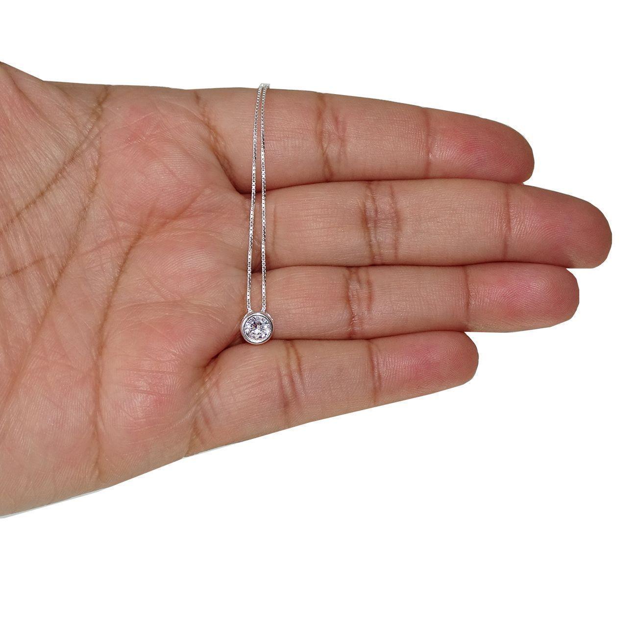 Collar Punto de Luz Plata 925-2