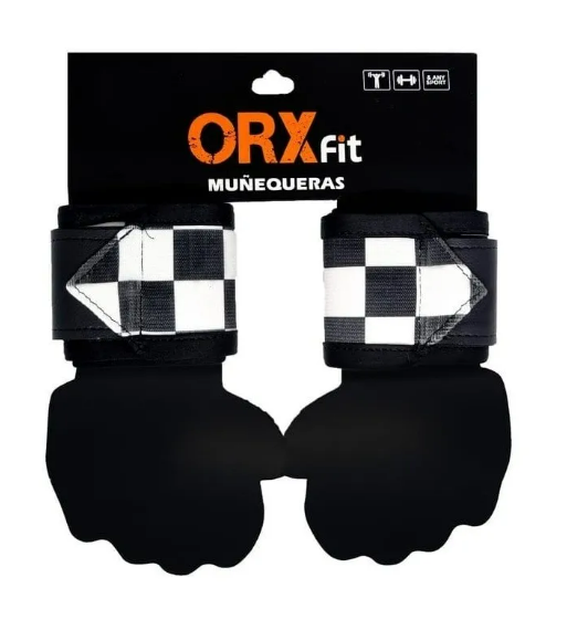 Muñequeras Orx  Black & White - Orxfit-0