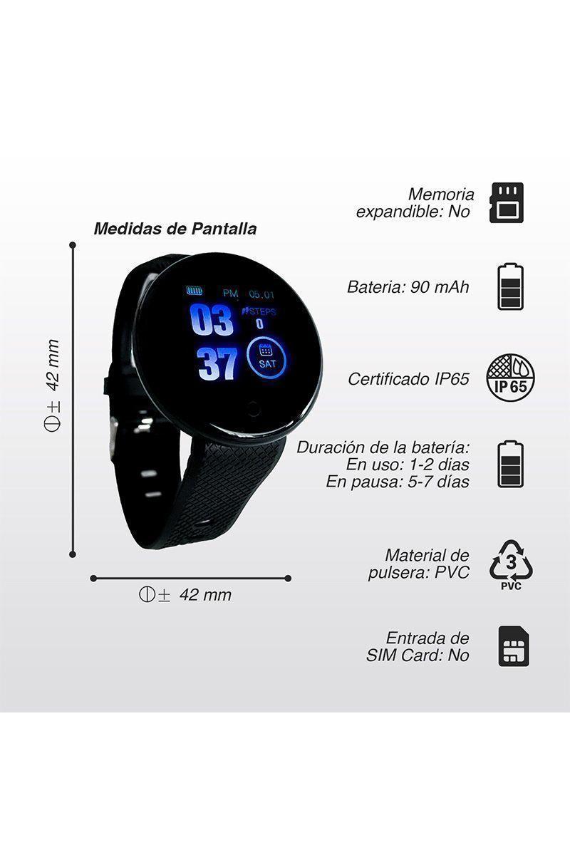 Reloj Inteligente Smartwatch ZN42 Negro-2