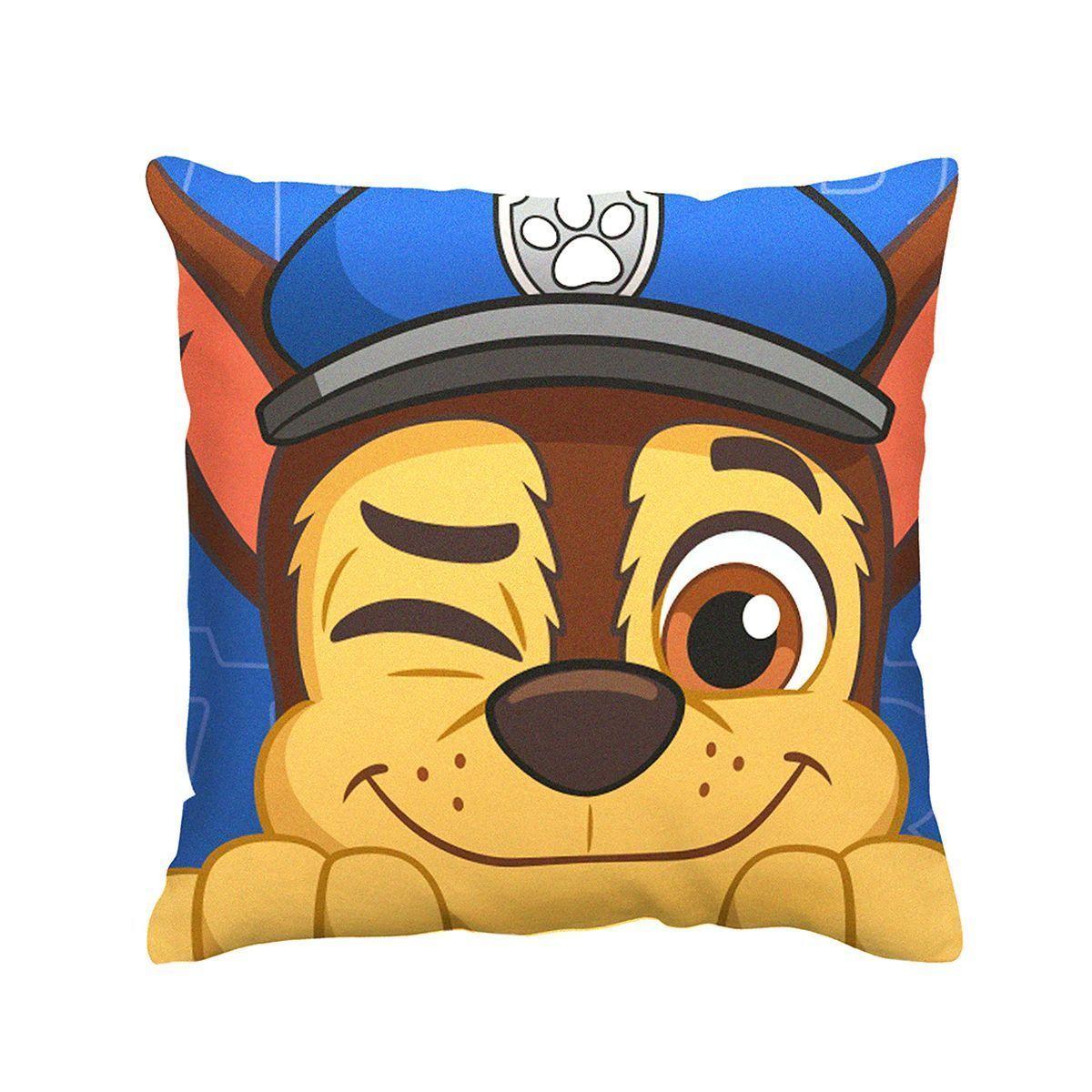 PAW PATROL - COJIN - CHASE - ROJO - 40 X 40 CM - WINDSOR-1