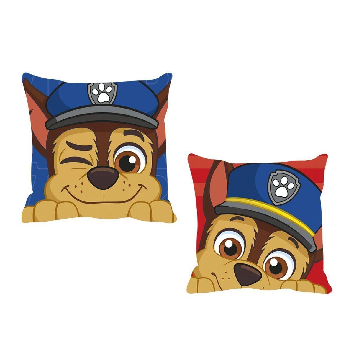 PAW PATROL - COJIN - CHASE - ROJO - 40 X 40 CM - WINDSOR-2