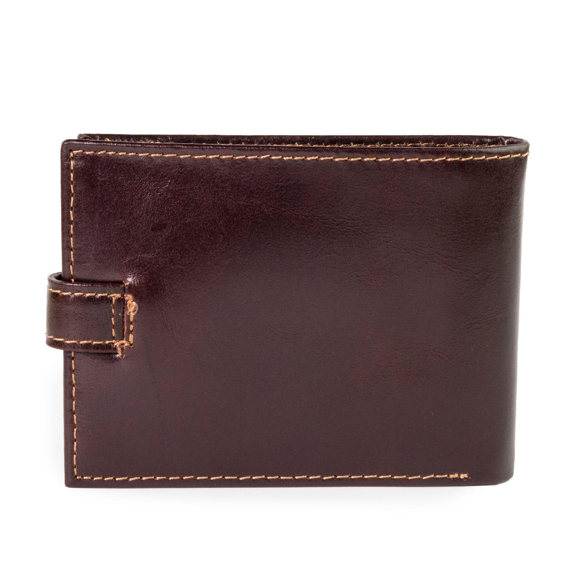 Billetera hombre Gino Rodinis  Rieti 681 Café-5