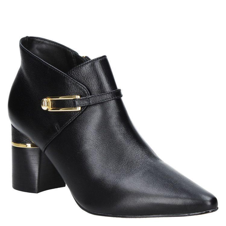 Botin Casual Mujer Luz da Lua - A599 Negro-0