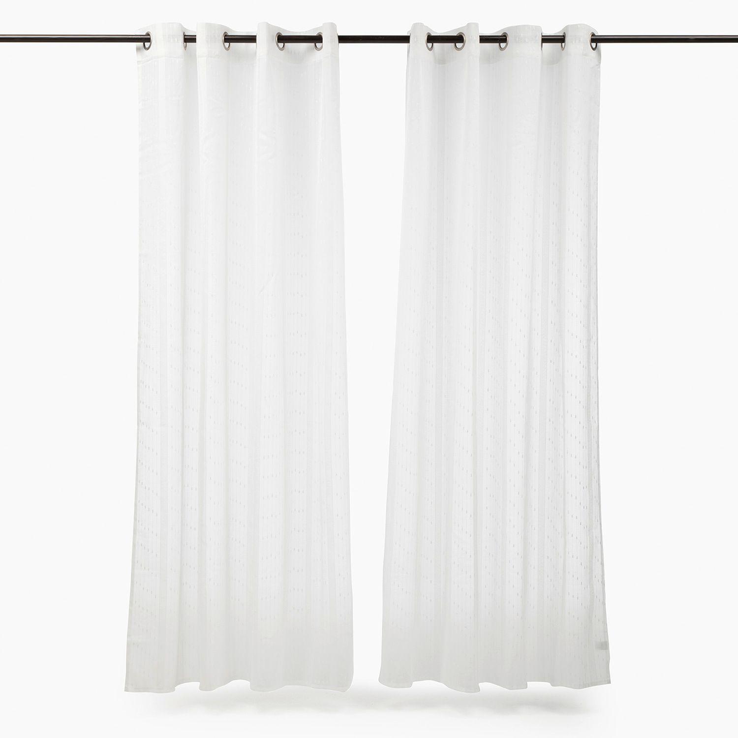 SET CORTINA VISILLO ARGOS IVORY-0