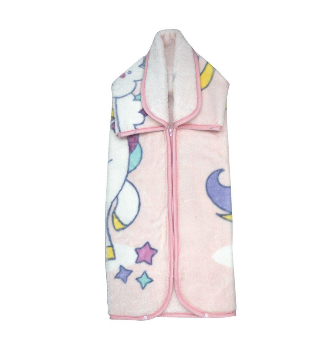 Batamanta Para Bebé Rosada De Unicornio -1