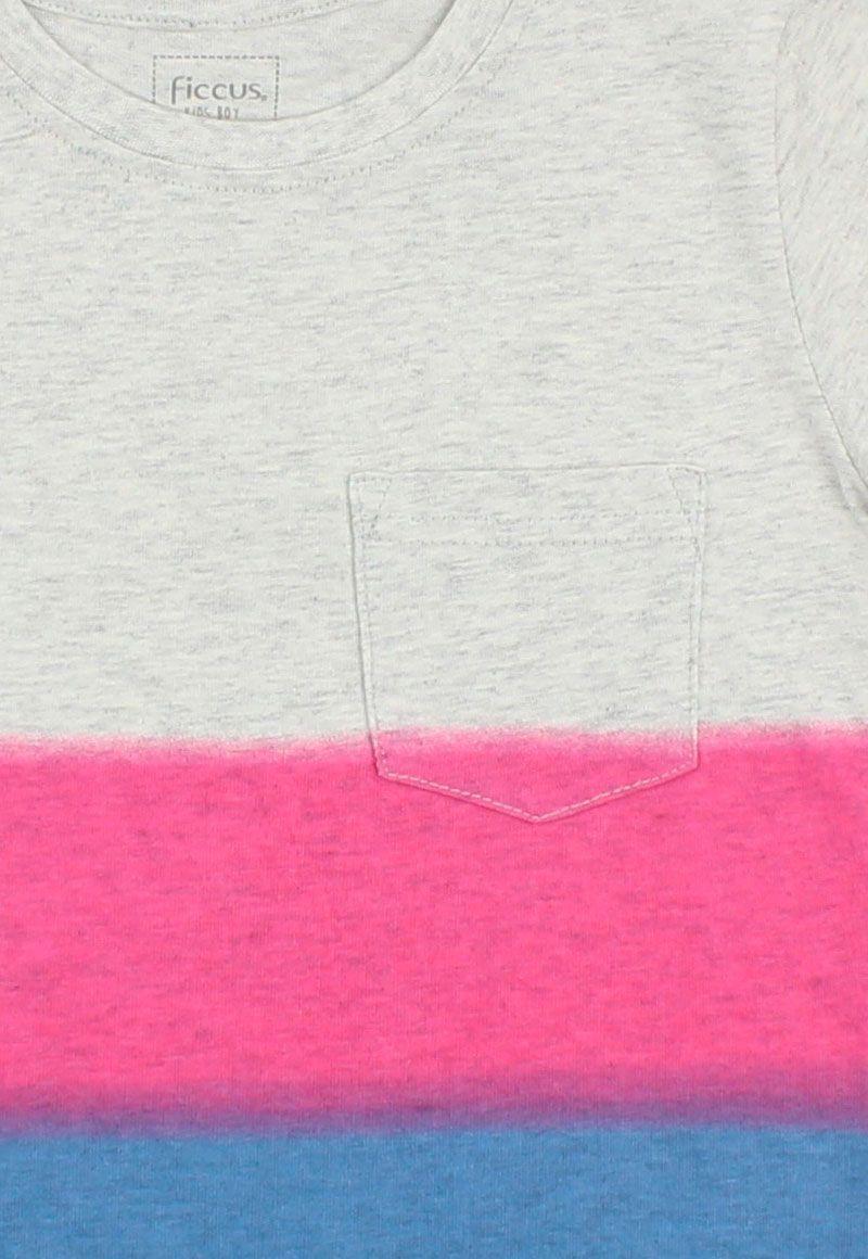 Polera kids niño tricolor 241-2