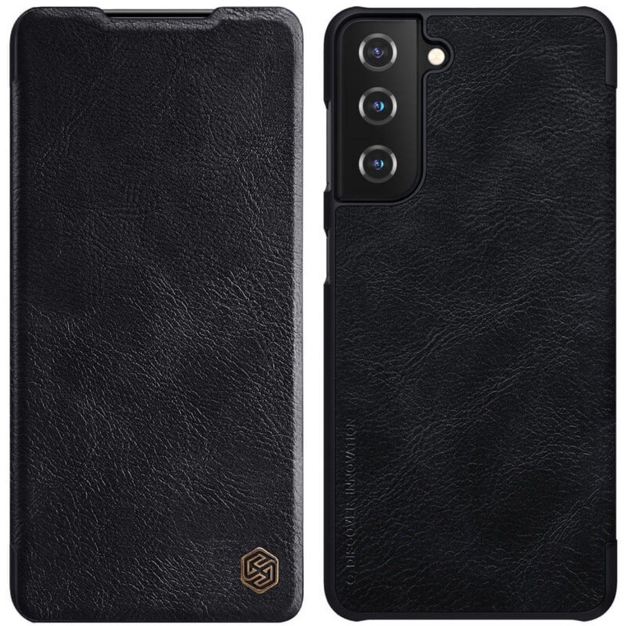 Carcasa Flip Cover Para Samsung S21 - Negro-0