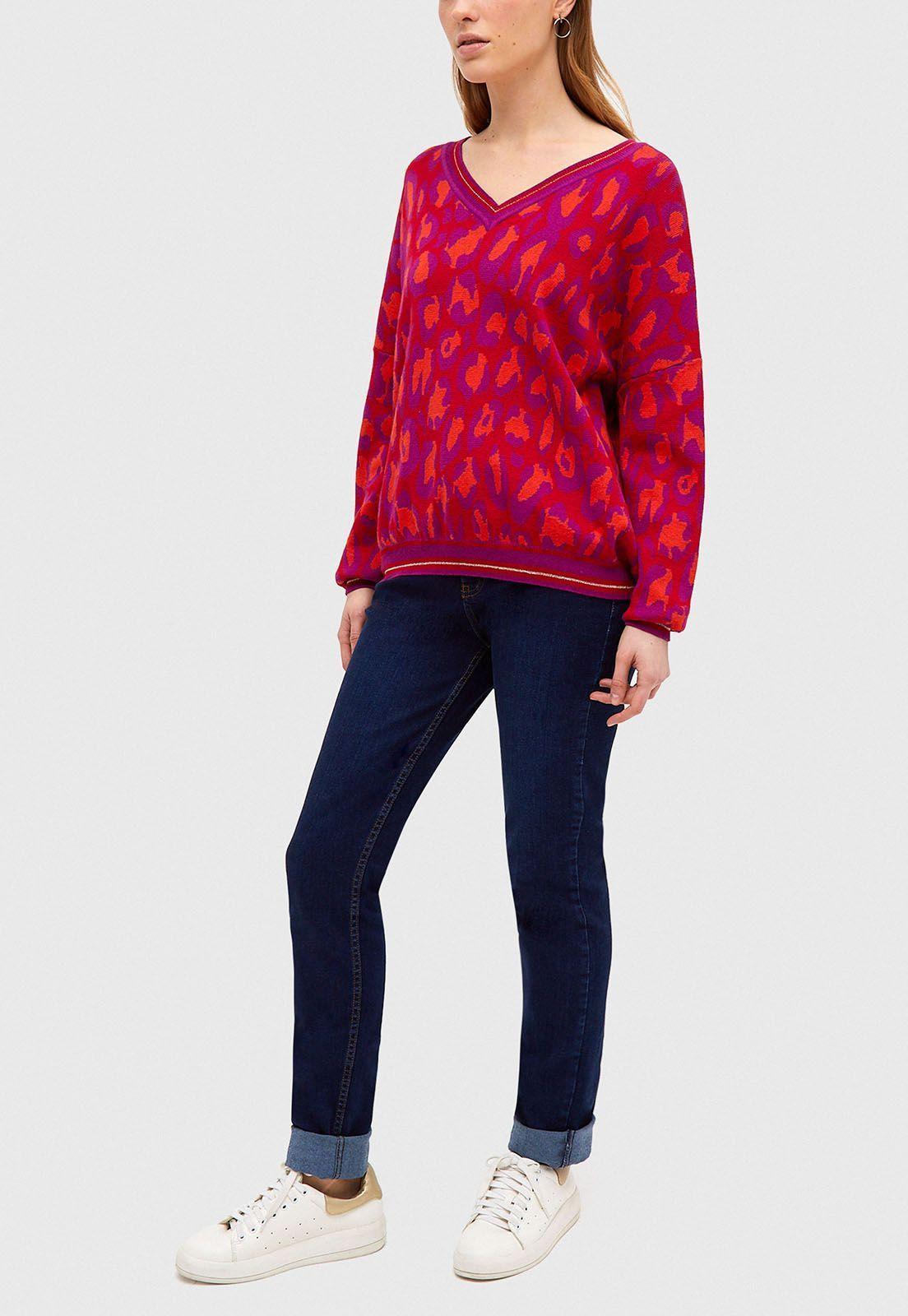 Sweater Guindilla Rojo Canadienne-1