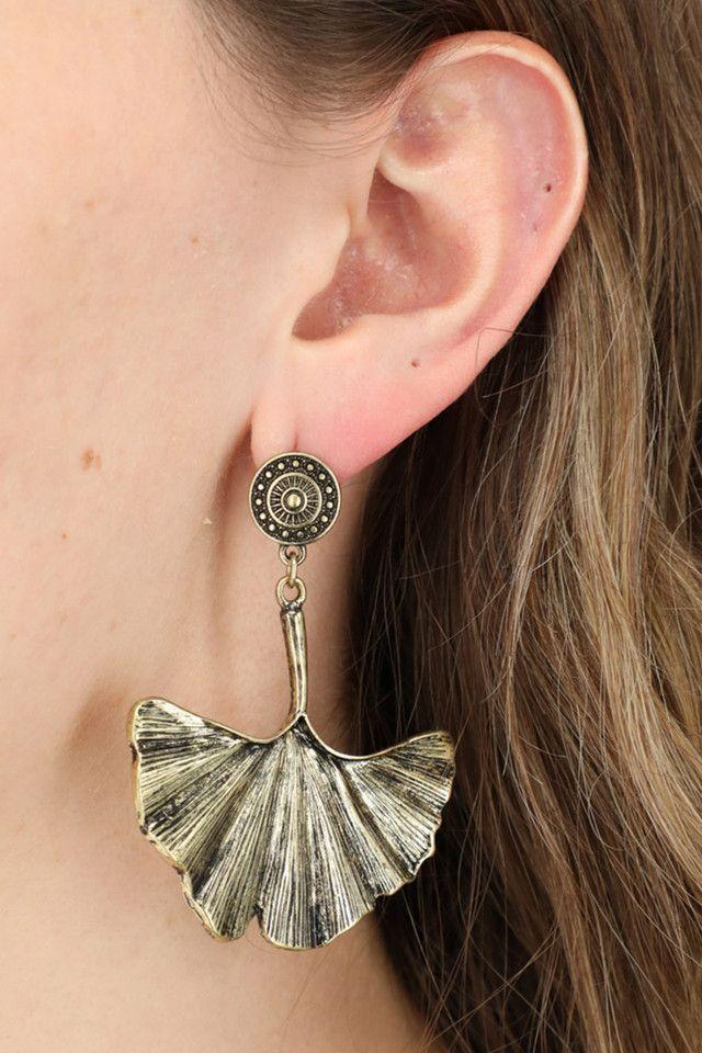 Aros Abanico Dorado Humana-1