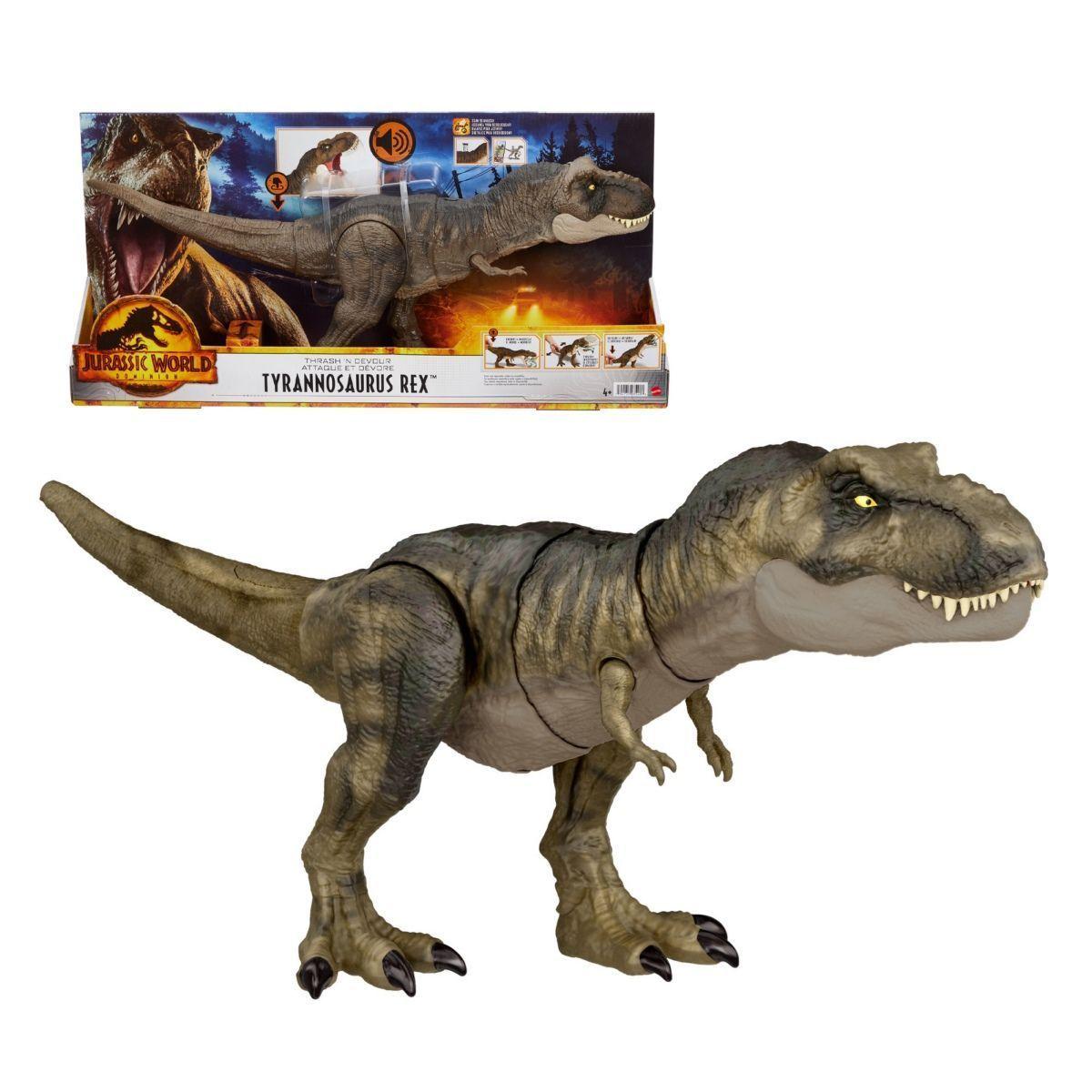 Jurassic World  Thrash ’N Devour Tyrannosaurus Rex-0