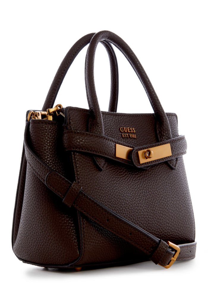 Mini Cartera Enisa Mini Satchel Cho Café Guess-2