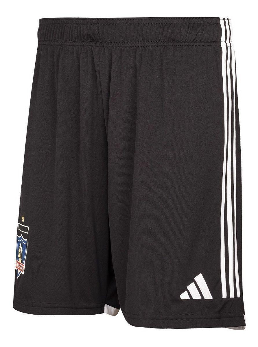 Short Colo Colo 2023 Titular Negro Nuevo Original adidas-0