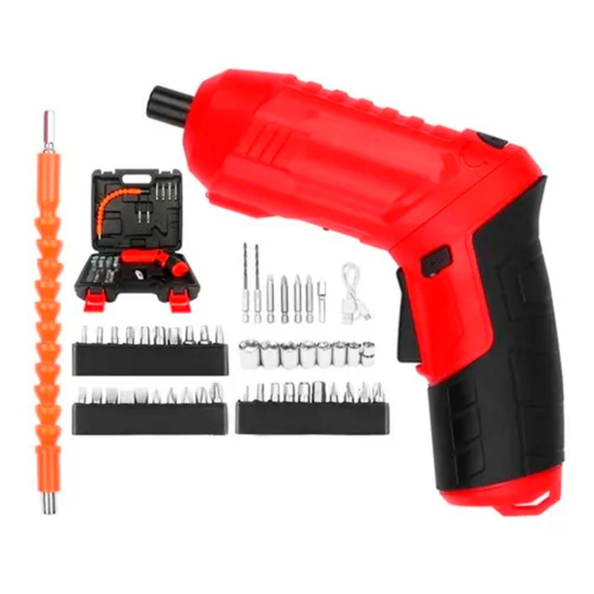 Destornillador Eléctrico Inalámbrico Recargable 4.8v-0