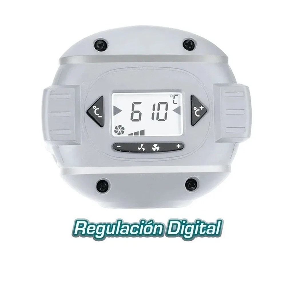 Pistola De Calor 2000w 630°c Digital Maletin Total-3