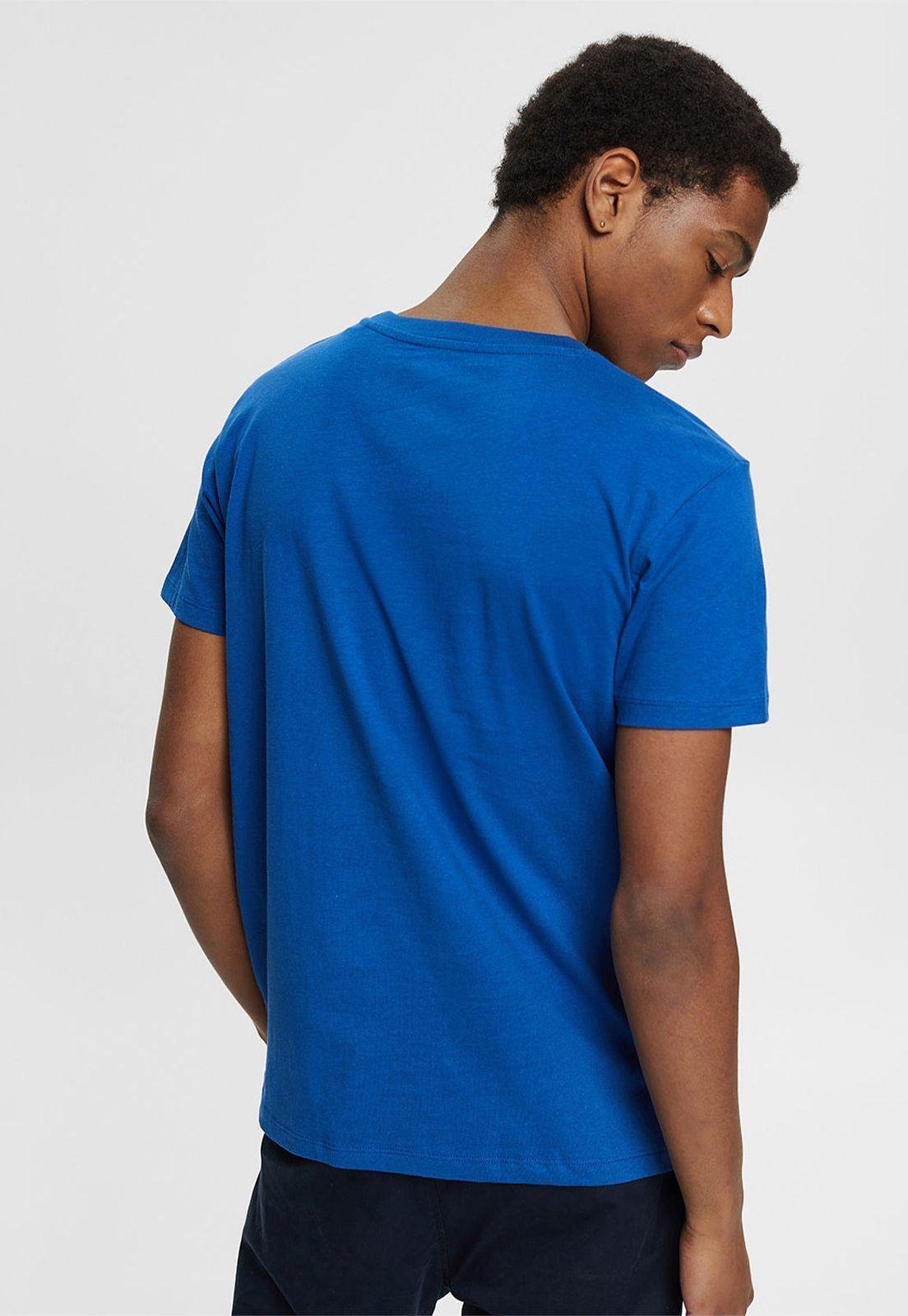 Polera Manga Corta Esprit Azul eléctrico-1