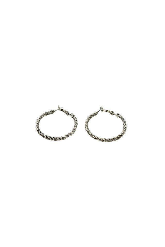 Aros Medianos Plateados Trigal Navy Humana-0