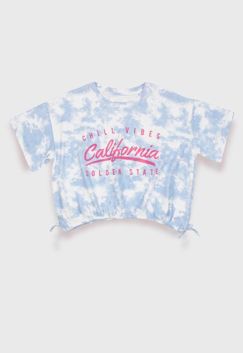 Polera junior niña tie dye soul 380-0