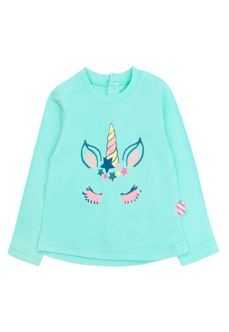 Polera bb niña estampada power 180-0