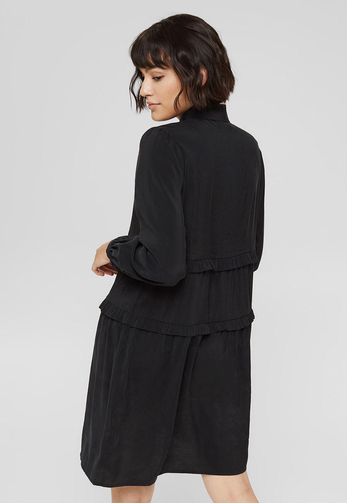 Vestido Camisero En Lenzing™ Ecovero™ Esprit-1