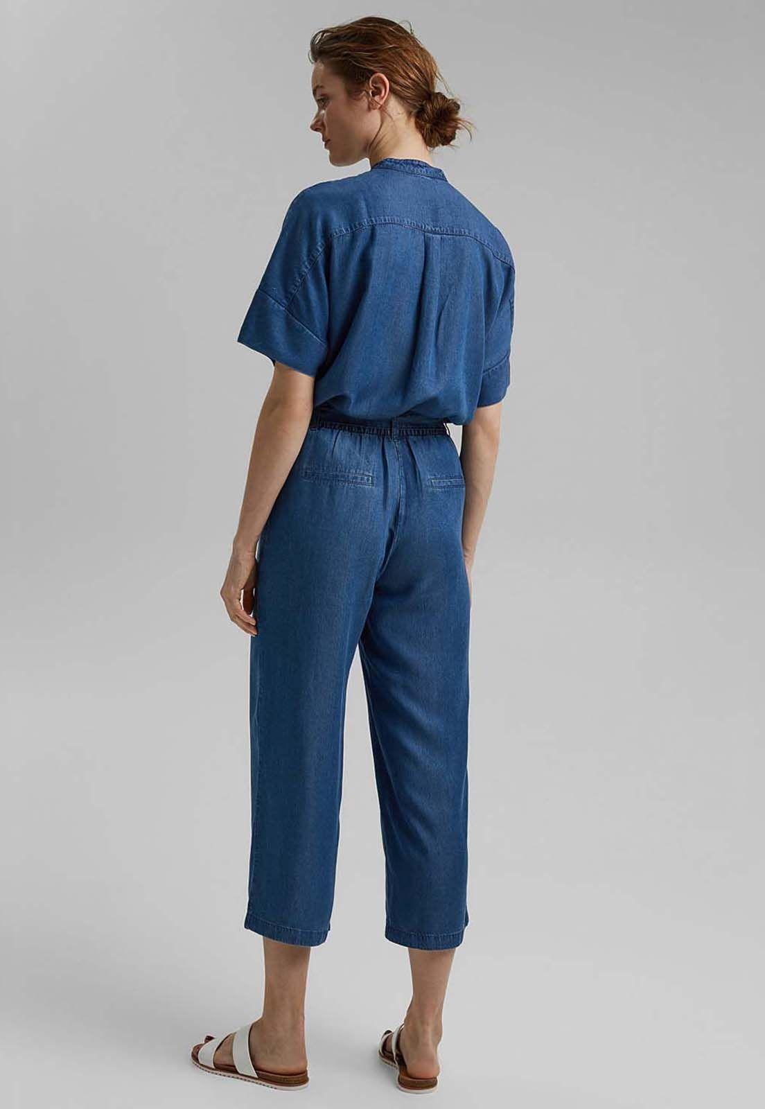 Pantalon Mujer Culotte Tencel™ Esprit-1