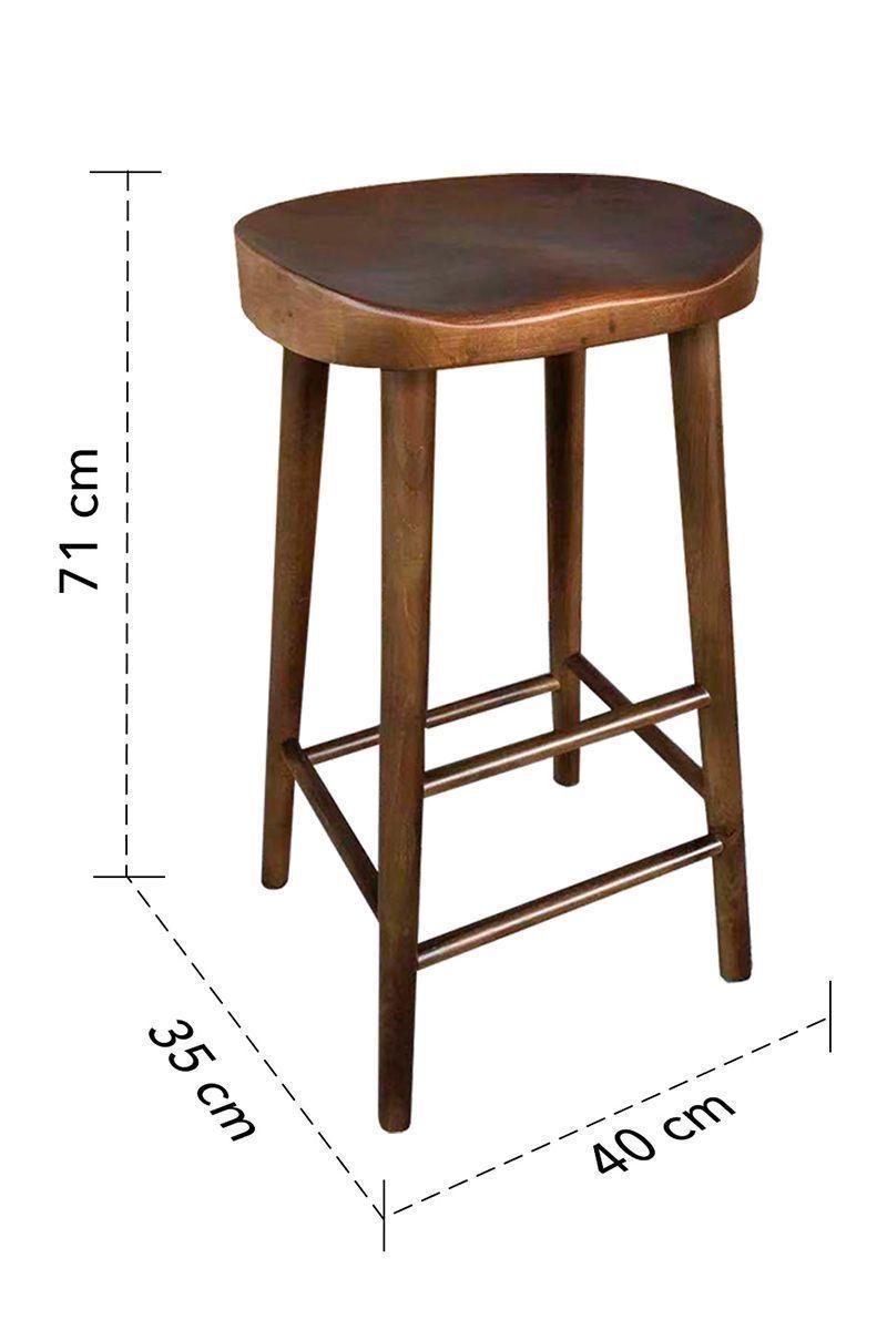 Piso de Bar de Madera Café-2