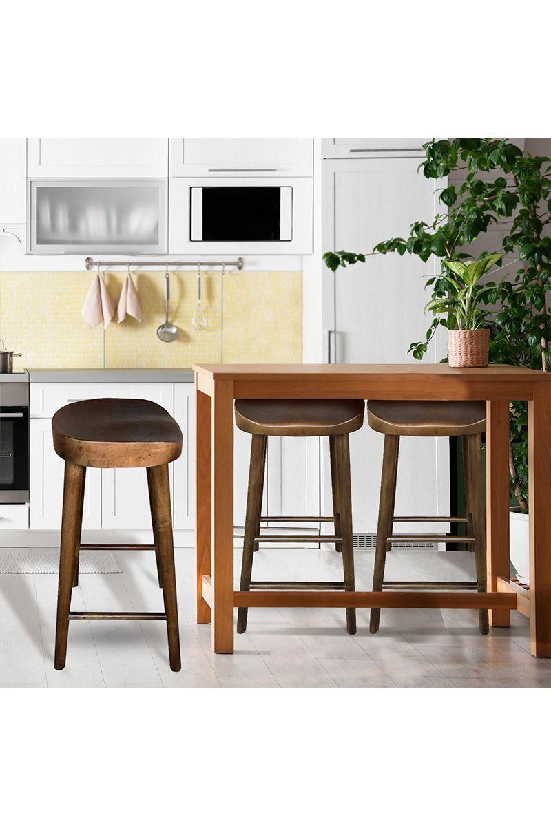 Piso de Bar de Madera Café-5