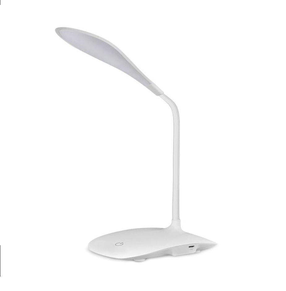 Lampara De Escritorio Regulable Luz Blanca/Calida Touch Flexible Doma-0