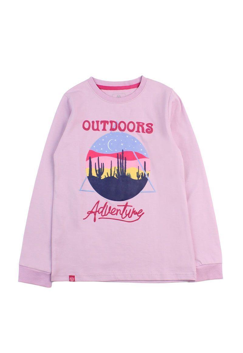 Polera niña upf estampada ficcustex 555-0