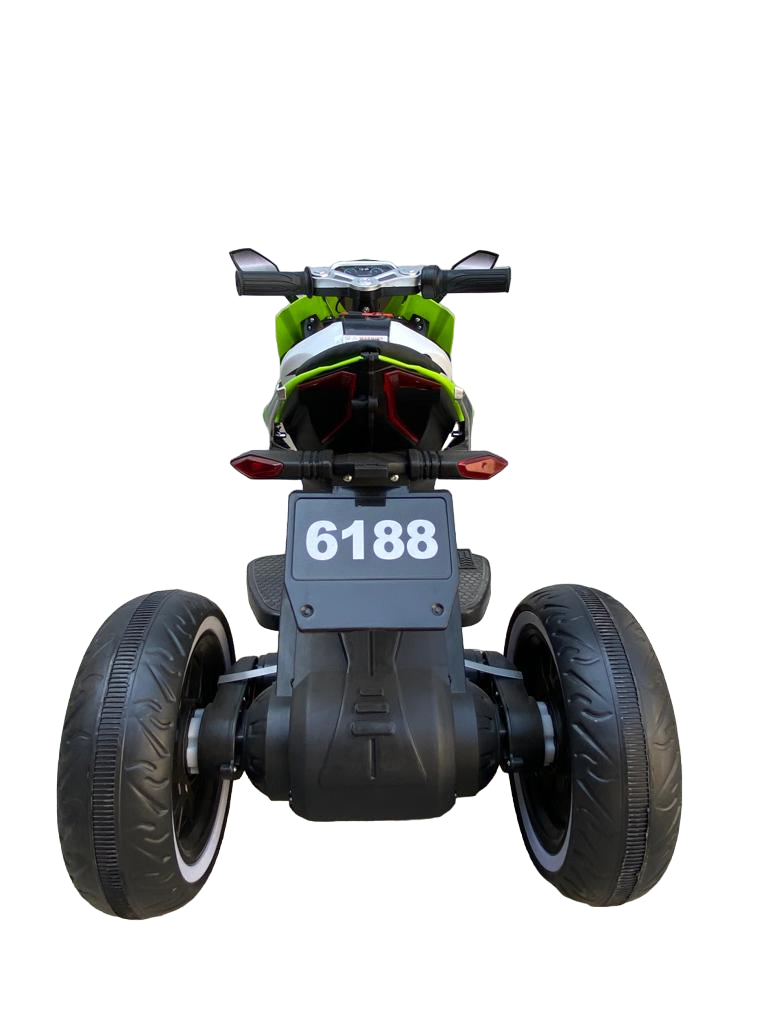 Moto a Batería XL 12Volt Tres ruedas Acelerador puño-1