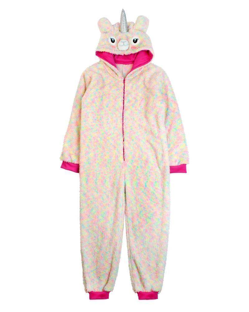 Pijama Kids Niña Enterito Unicorn Ficcus-0