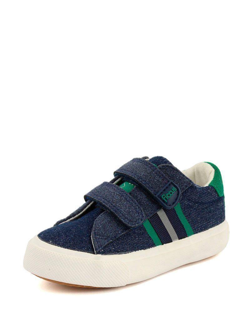 Zapatilla Urbana 2 Velcros A Pararse Niño Ficcus-0