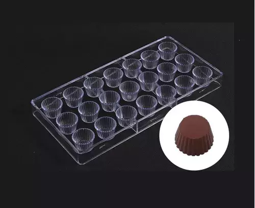 Moldes Chocolate Moldes De Policarbonato Circular-4
