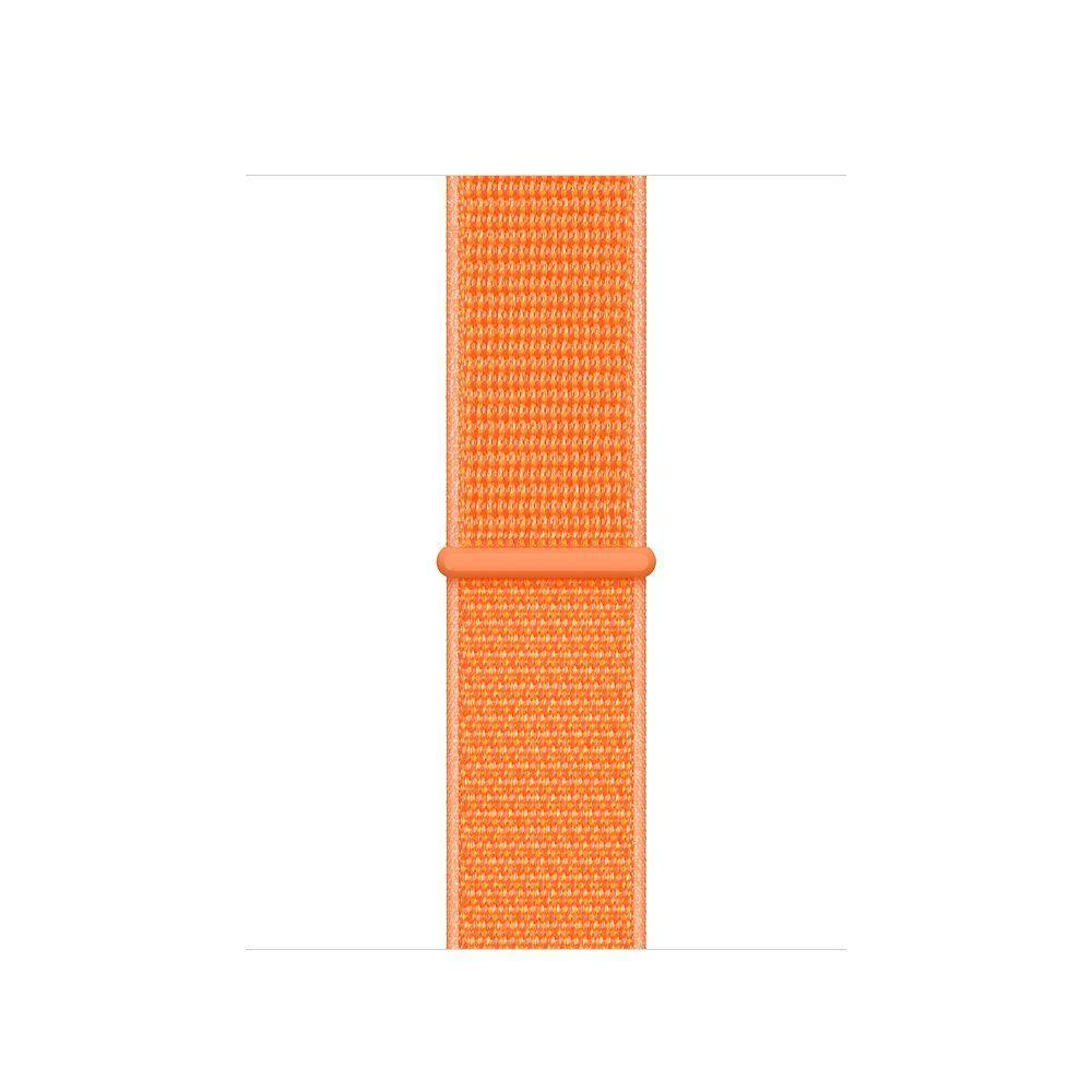 Correa Nylon Compatible Iwatch Apple Watch Naranja 42-44-45MM -3