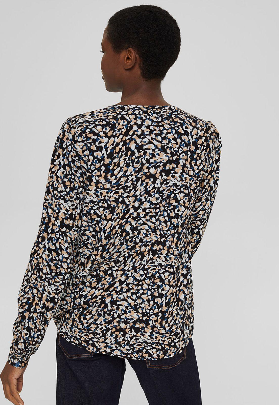 Blusa manga larga con LENZING™ ECOVERO™ Esprit-1
