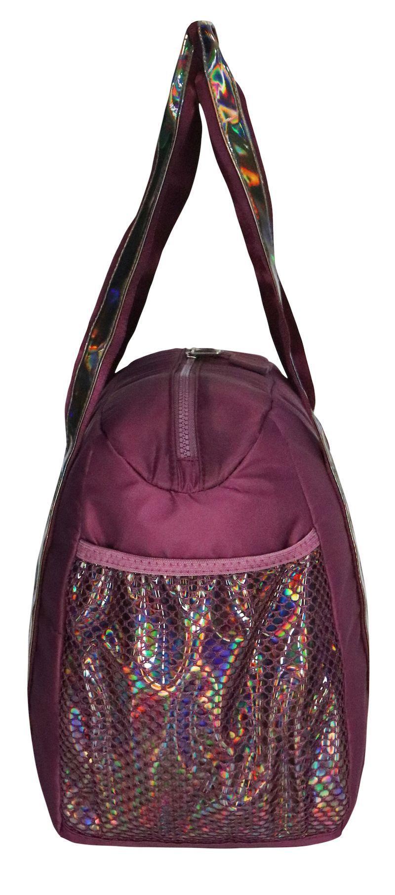 Bolso Deportivo Gradient Burdeo Mujer Head-5