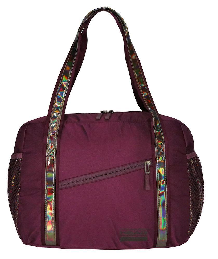Bolso Deportivo Gradient Burdeo Mujer Head-1