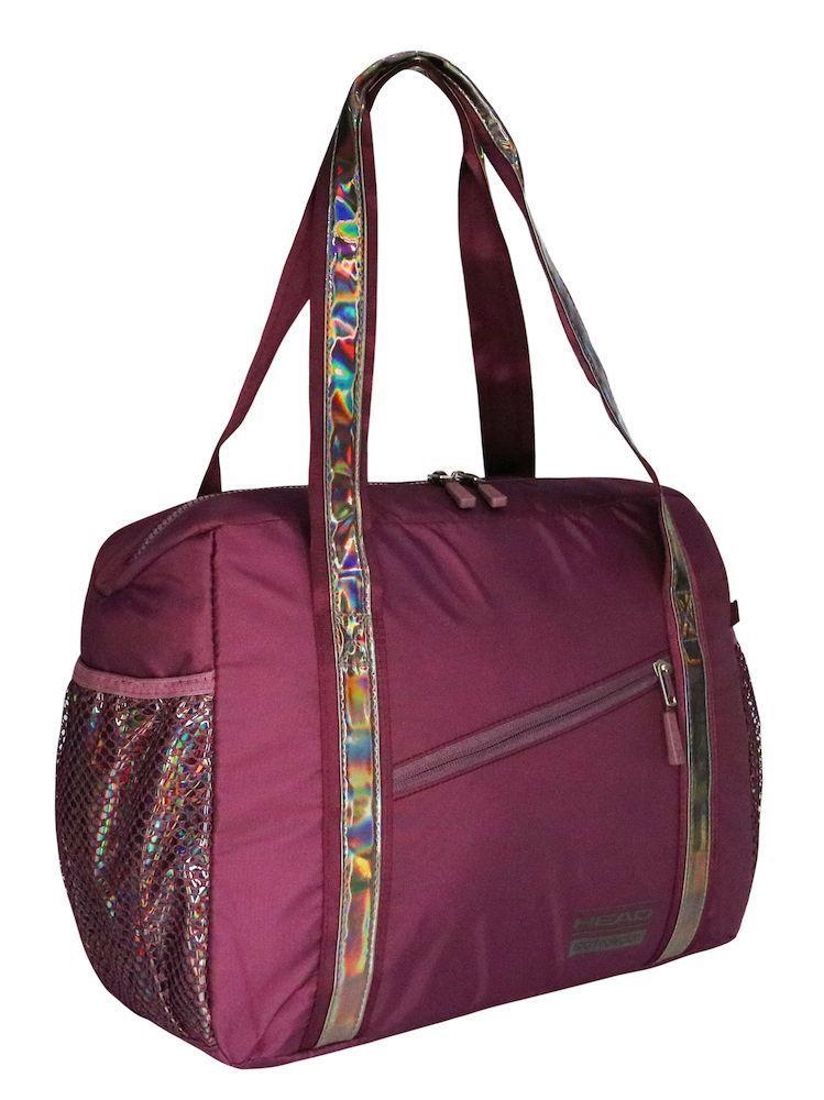 Bolso Deportivo Gradient Burdeo Mujer Head-0