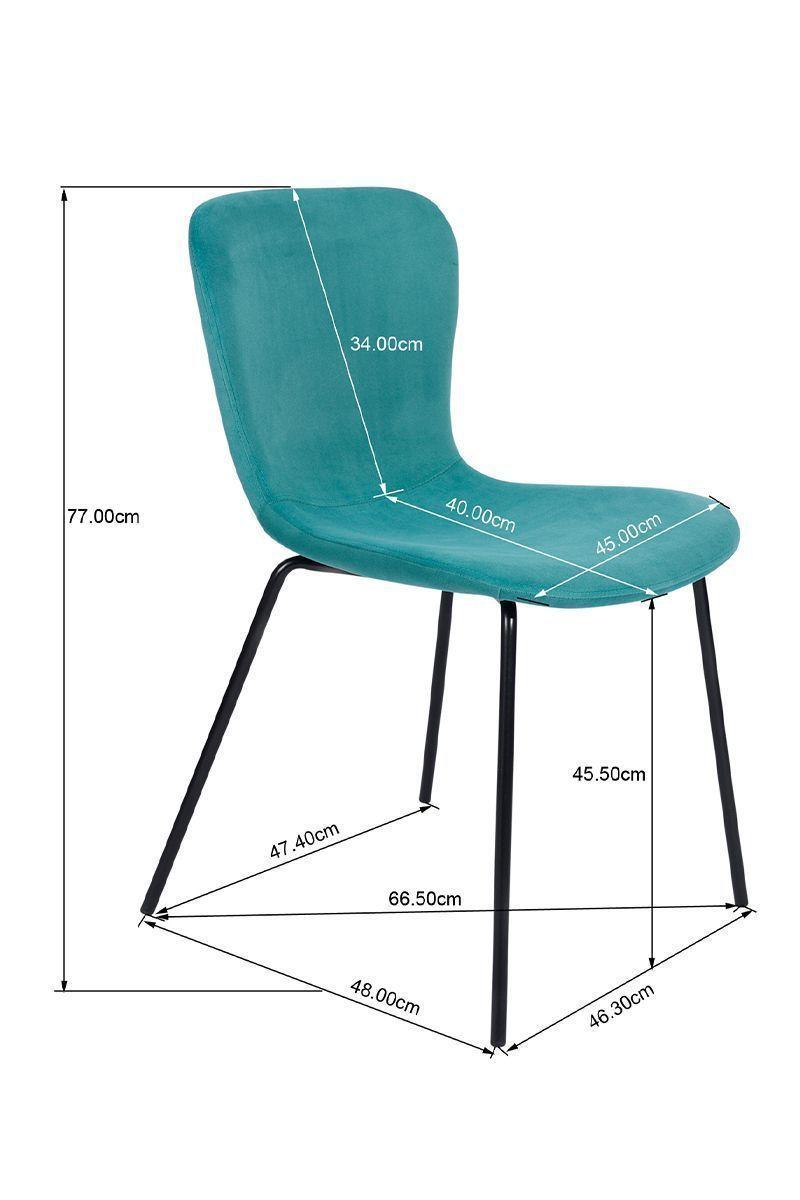 Pack 4 Sillas de Comedor Citrino Verde-2