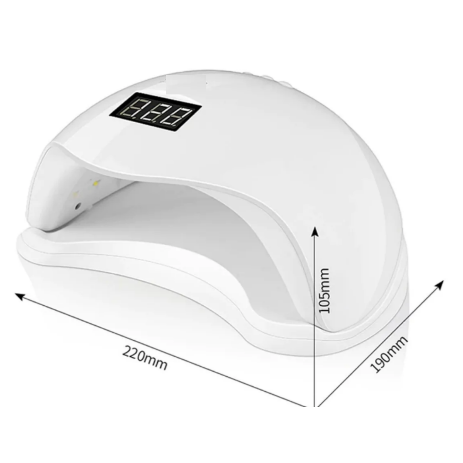 SECADOR DE UÑAS LED 48W PARA ESMALTE PERMANENTE-1