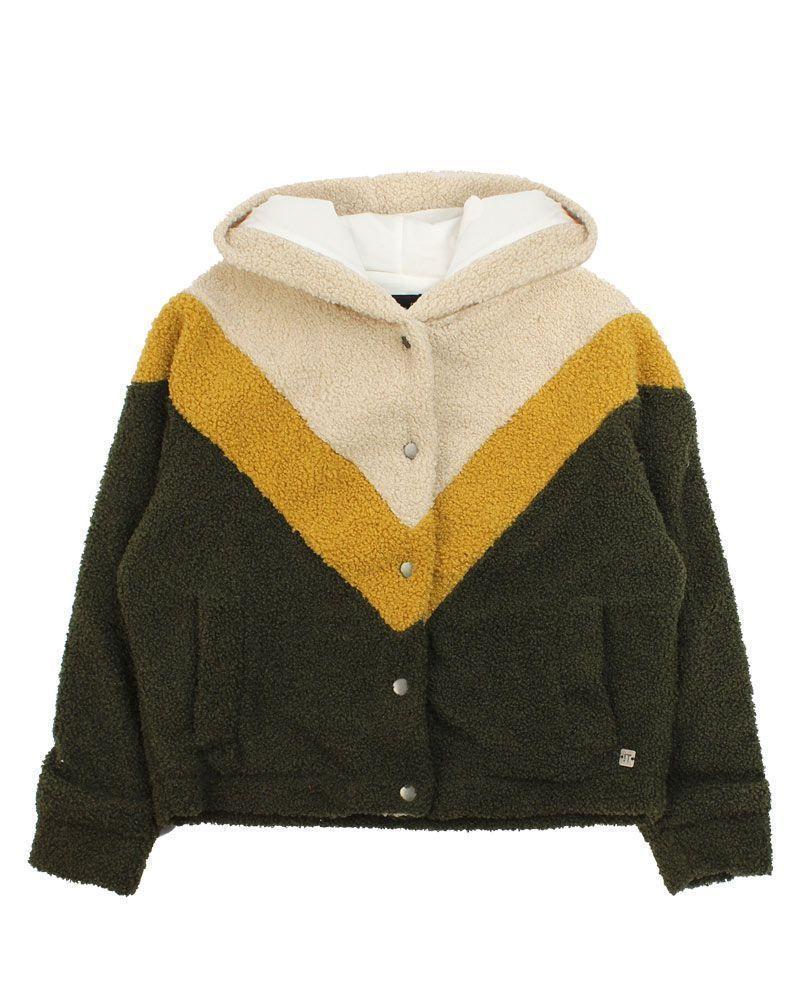 Chaqueta Teens Niña Sherpa Con Capucha Like it-0
