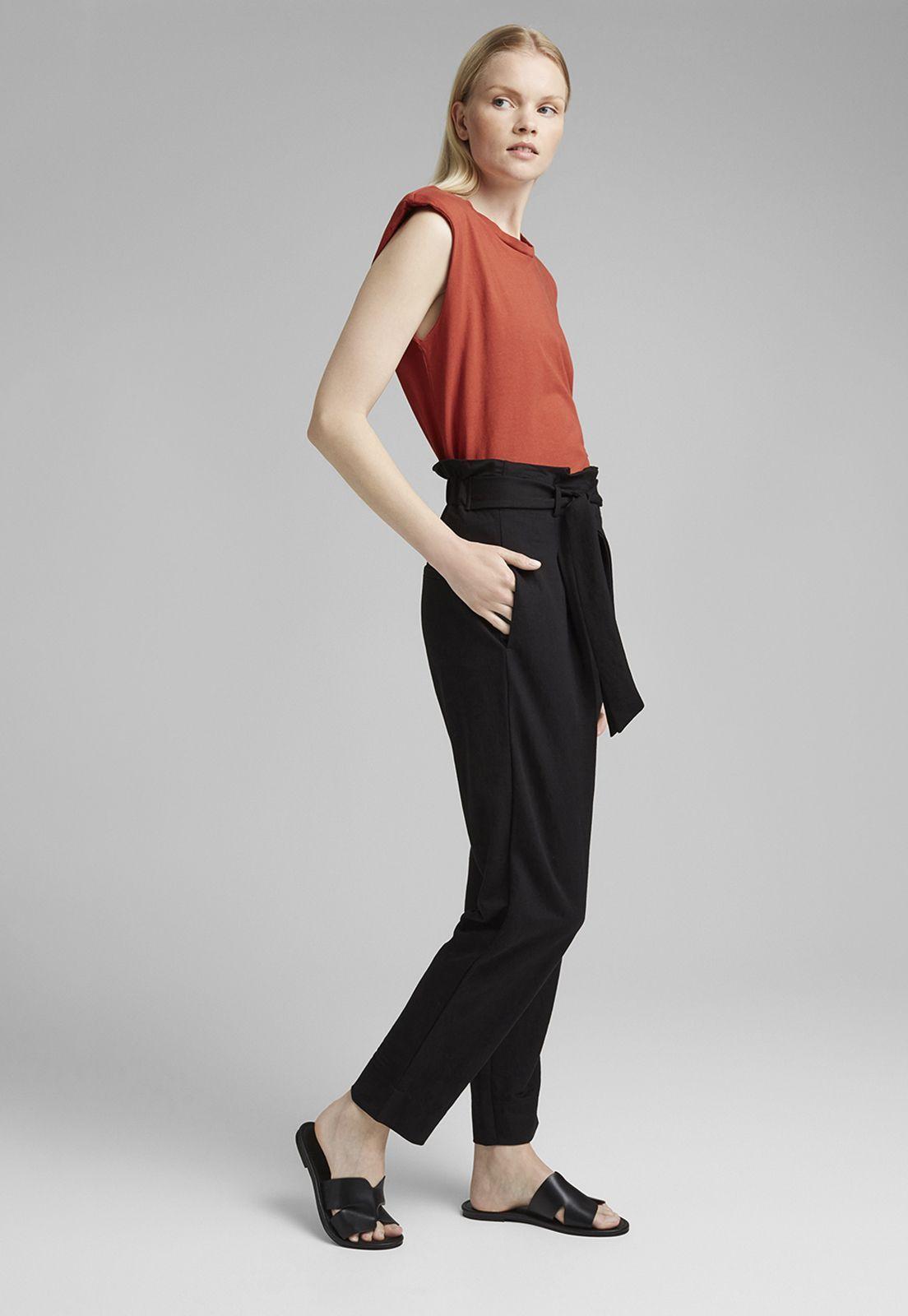 Pantalón Mujer  Lenzing™ Ecovero™ Esprit-0