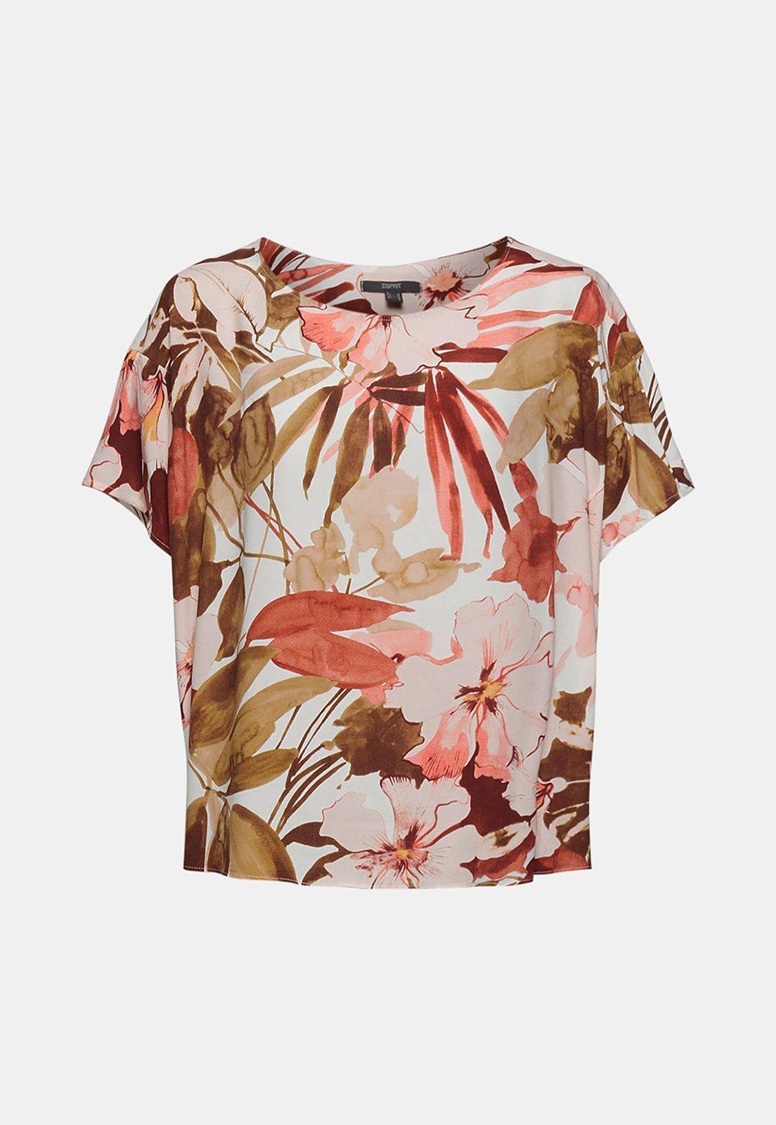 Blusa Con Estampado Esprit-3