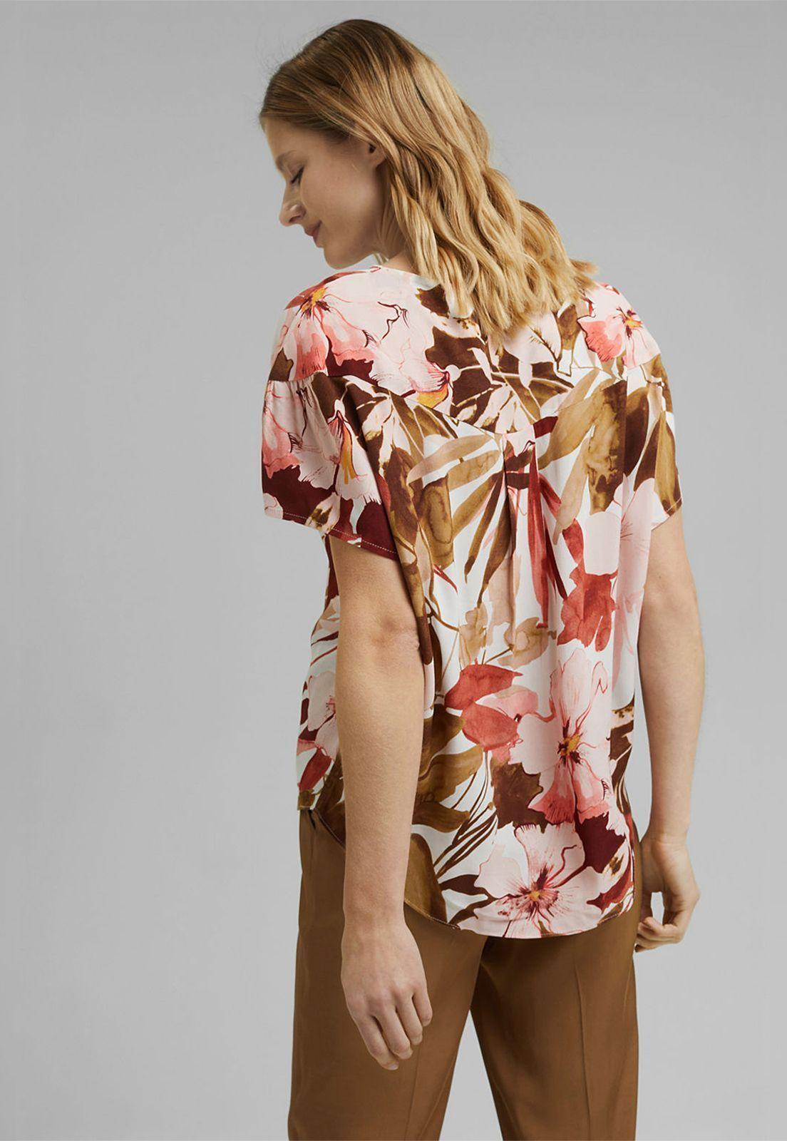 Blusa Con Estampado Esprit-1