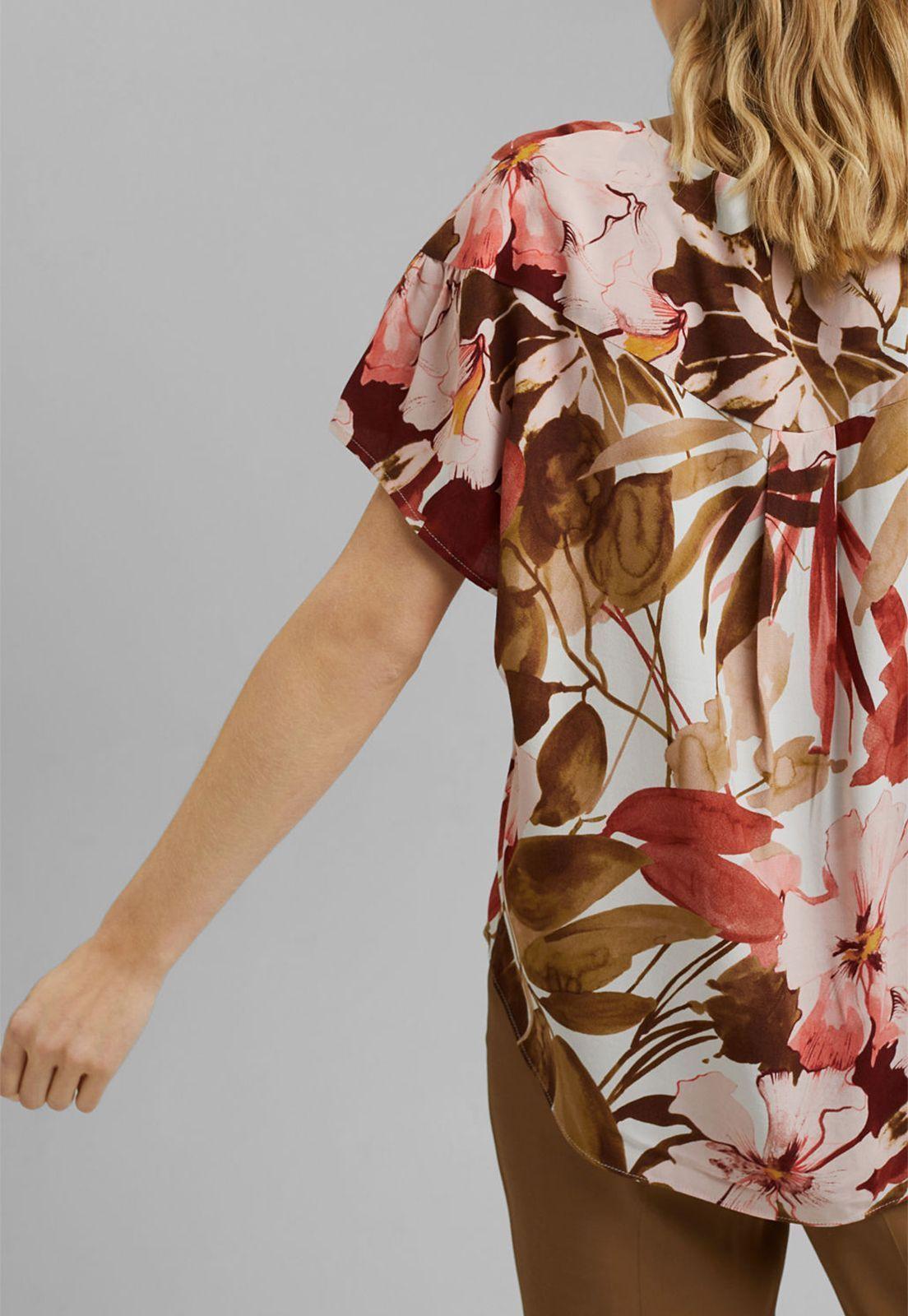 Blusa Con Estampado Esprit-2