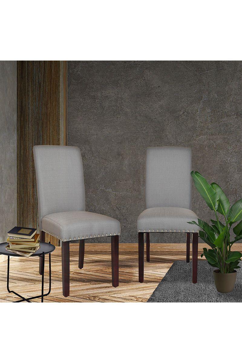 Pack 2 Sillas Comedor Imperial Gris-5
