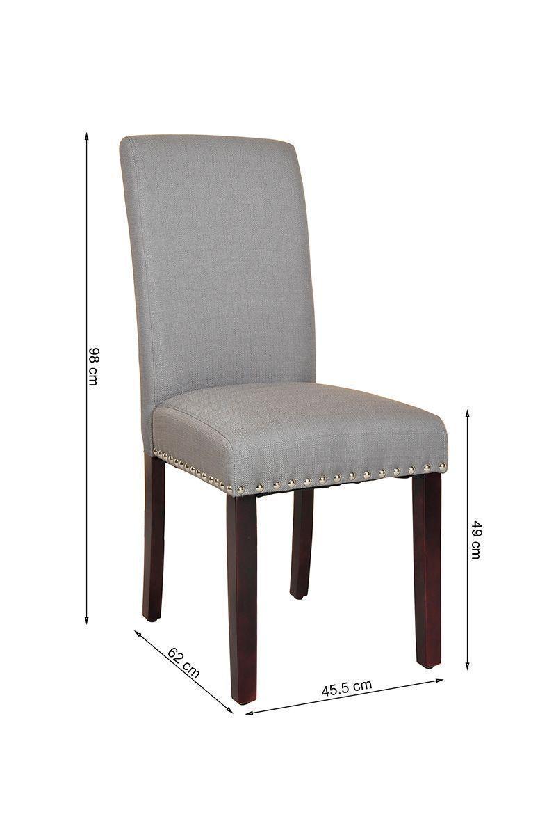 Pack 2 Sillas Comedor Imperial Gris-2